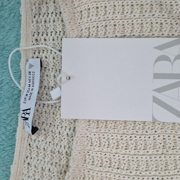 ZARA, Elegant Cream Knit Sweater🌸 - Picture 3 of 9